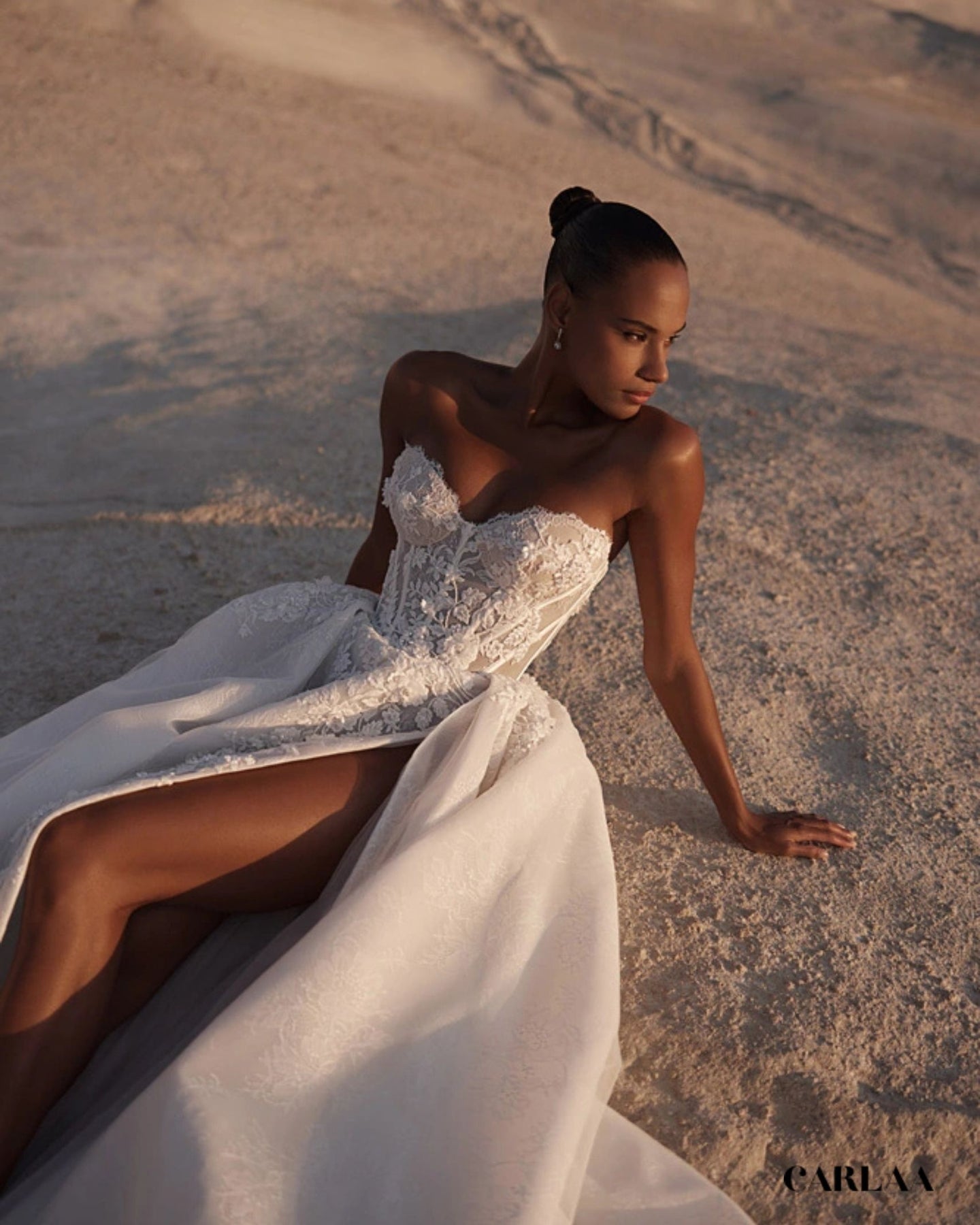 Beach elopement dress – CARLAA